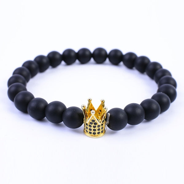 MYELA Classic Crown Bracelet - Gold