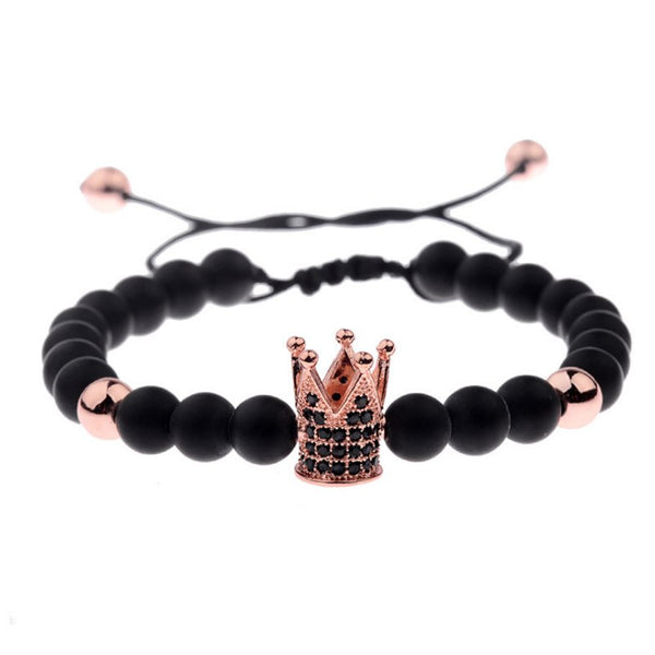 MYELA Accent Crown Bracelet - Rose Gold